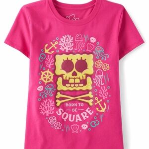 The Children's Place Vibrant Pink Nautical Graphic Tee